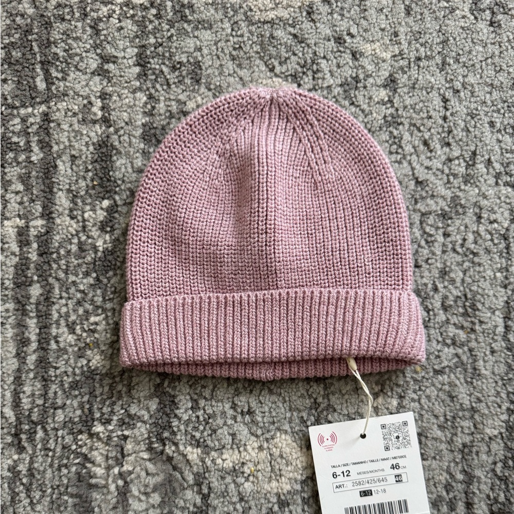 NEW Zara Knit Baby Beanie